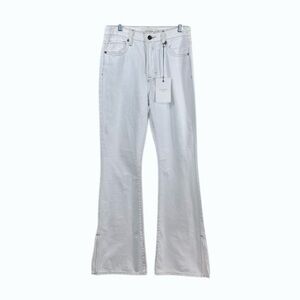 Elegant White Flare & Wide Leg Jeans